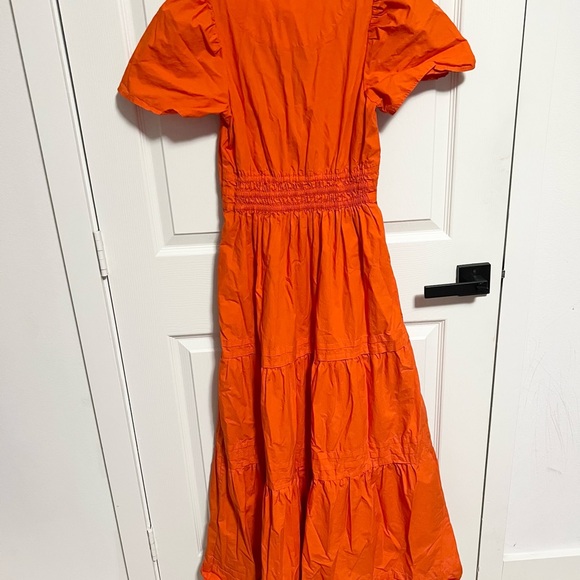 Anthropologie Somerset cotton maxi Dress pockets - Picture 10 of 11